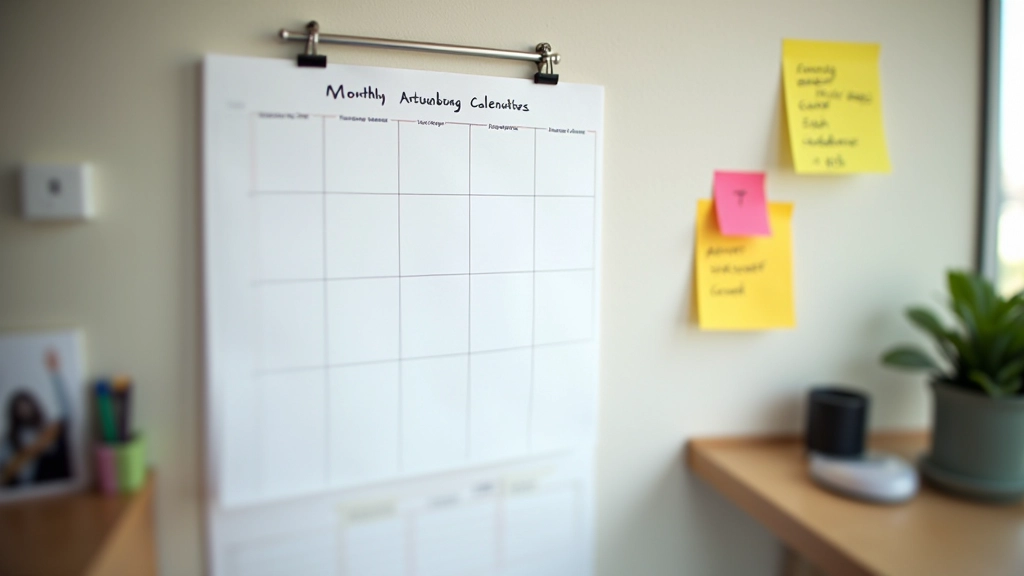 Calendário mensal mostrando pagamento recorrente de retainer para designer freelancer